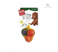 GiGwi Игрушка для собак 3 мяча с пищалкой Маленькие