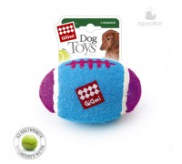 GiGwi Игрушка для собак Маленький регби - мяч с пищалкой 10 см