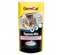 Gimcat Лакомство витаминизированное "Мышки" МИКС: с форелью/творогом/таурином для кошек (Джимпет)