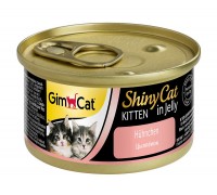 Gimcat Shiny Cat Kitten Шани Киттен консервы для КОТЯТ Цыпленок (Джимпет)