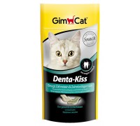 Gimcat Лакомство витаминизированное "Дента-Кисс" для очистки зубов для кошек (Джимпет)