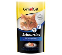 Gimcat Лакомство витаминизированное "Сердечки" с лососем для кошек (Джимпет)
