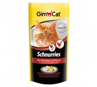 Gimcat Лакомство витаминизированное "Сердечки" с курицей и таурином для кошек (Джимпет)