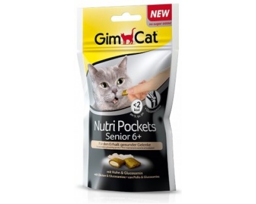 Gimcat Подушечки Нутри Покетс Сеньор 6+ для кошек (Джимпет)