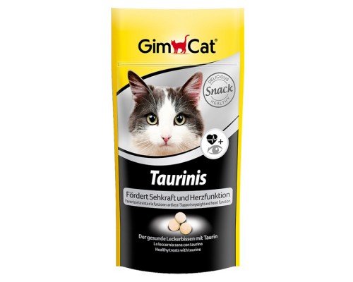 Gimcat Лакомство витаминизированное "Тауринис" с таурином для кошек (Джимпет)