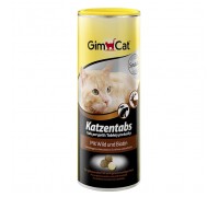 Gimcat Витамины для кошек Katzentabs с Дичью 710шт (Джимпет)