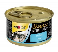 Gimcat Shiny Cat Kitten Шани Киттен консервы для КОТЯТ Тунец (Джимпет)