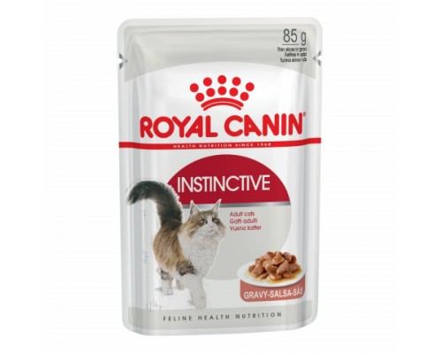 Royal Canin Instinctive Корм влажный для взрослых кошек, соус. Вес: 85 г