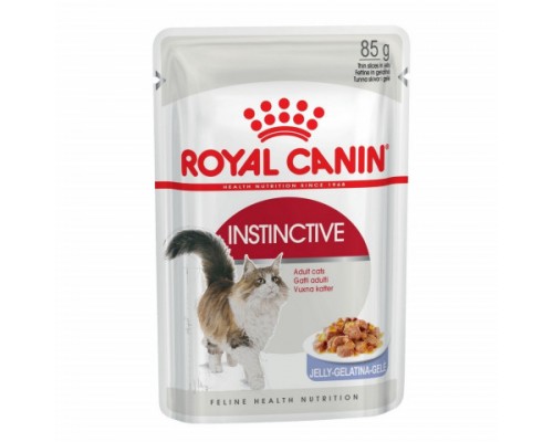 Royal Canin Instinctive Корм влажный для взрослых кошек, желе. Вес: 85 г