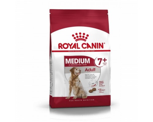 Royal Canin Medium Adult 7+ Корм сухой для взрослых собак средних размеров от 7 лет и старше. Вес: 4 кг
