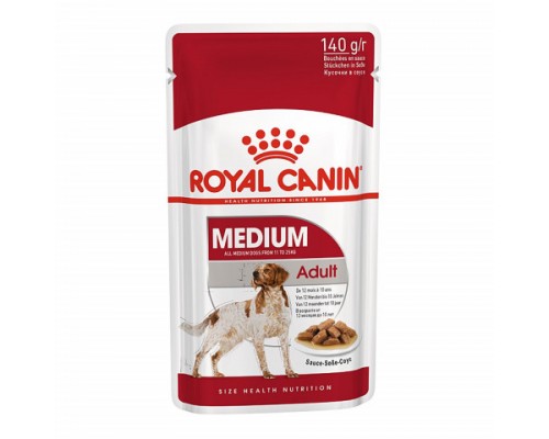 Royal Canin Medium Adult Корм влажный для взрослых собак средних размеров до 10 лет. Вес: 140 г