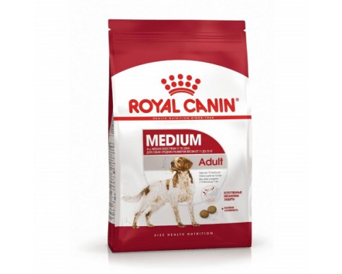 Royal Canin Medium Adult Корм сухой для взрослых собак средних размеров от 12 месяцев. Вес: 15 кг