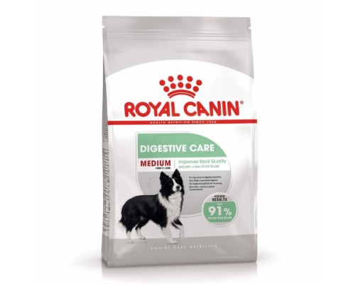 Royal Canin Medium Digestive Care Корм сухой для взрослых собак средних размеров с чувствительным пищеварением. Вес: 3 кг