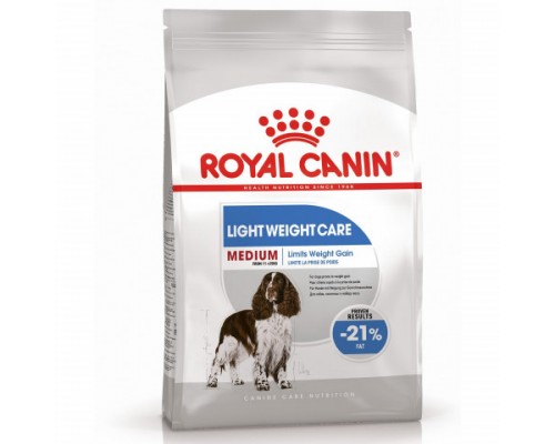 Royal Canin Medium Light Weight Care Корм сухой для взрослых собак средних размеров, склонных к набору лишнего веса. Вес: 3 кг