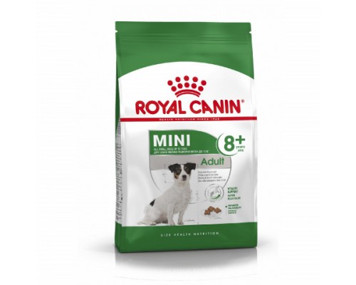 Royal Canin Mini Adult 8+ Корм сухой для взрослых собак мелких размеров старше 8 лет. Вес: 2 кг