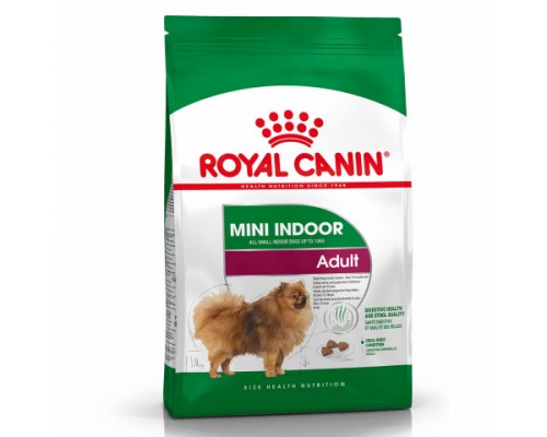 Royal Canin Mini Indoor Adult Корм сухой для взрослых собак мелких размеров, живущих в помещении. Вес: 500 г