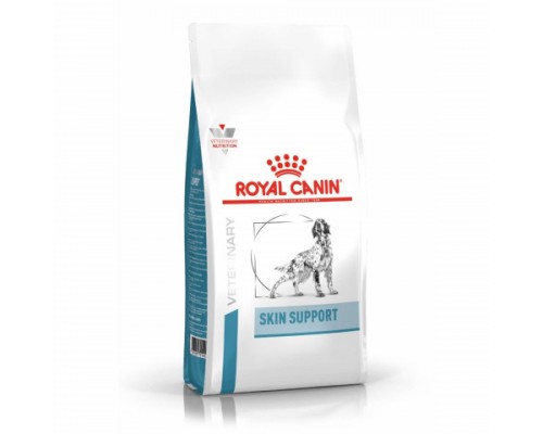 Royal Canin Skin Support Корм сухой полнорационный диетический для собак, предназначенный для поддержания защитных функций кожи при дерматозах и чрезмерном выпадении шерсти. Вес: 2 кг