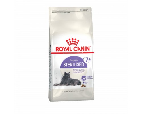 Royal Canin Sterilised 7+ Корм сухой сбалансированный для стерилизованных кошек. Вес: 400 г