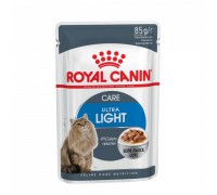 Royal Canin Ultra Light Корм влажный для взрослых кошек (мелкие кусочки в соусе). Вес: 85 г