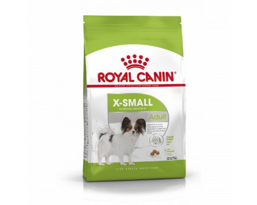 Royal Canin X-Small Adult Корм сухой для взрослых собак очень мелких размеров от 10 месяцев. Вес: 500 г