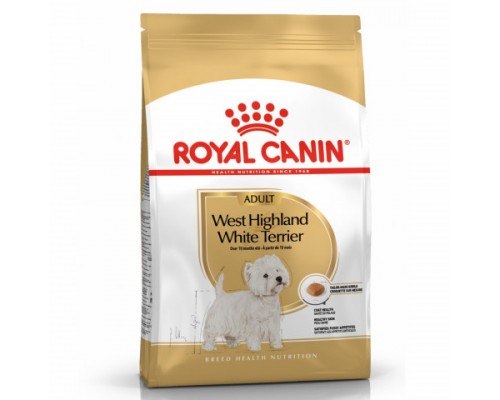 Royal Canin West Highland Whire Terrier Корм сухой для взрослых собак породы Вест-Хайленд Уайт Терьер. Вес: 1,5 кг