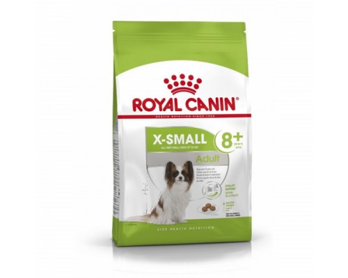 Royal Canin X-Small Adult 8+ Корм сухой для взрослых собак очень мелких размеров старше 8 лет. Вес: 500 г