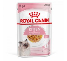 Royal Canin Kitten влажный корм для котят в возрасте до 12 месяцев в желе. Вес: 85 г