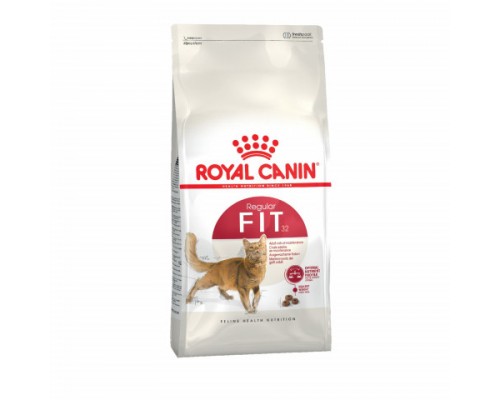 Royal Canin Fit 32 Корм сухой сбалансированный для взрослых умеренно активных кошек от 1 года. Вес: 200 г