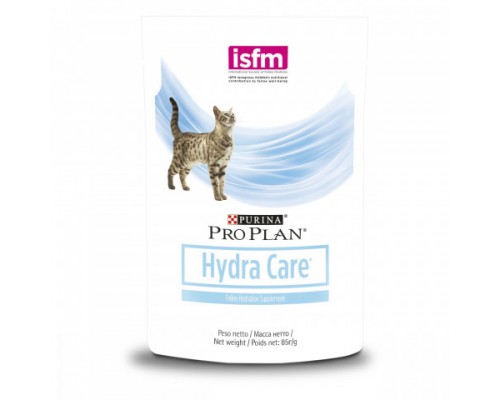 Pro Plan Hydra Care влажный корм для взрослых кошек, способствующий увеличению потребления воды и снижению концентрации мочи. Вес: 85 г