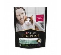 Pro Plan LiveClear сухой корм для стерилизованных кошек, снижает количество аллергенов в шерсти, с индейкой. Вес: 400 г