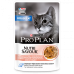 Pro Plan Nutri Savour влажный корм для взрослых кошек, живущих дома, с лососем в соусе. Вес: 85 г