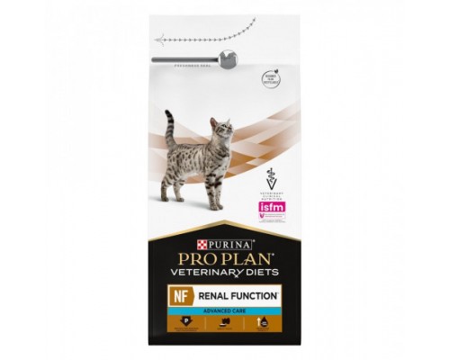 Pro Plan Veterinary Diets NF Renal Function Advanced care (Поздняя стадия) сухой корм для кошек диетический для поддержания функции почек при хронической почечной недостаточности. Вес: 1,5 кг