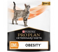 Pro Plan Veterinary Diets OM ST/OX Obesity Mangement сухой корм для кошек диетический для снижения избыточной массы тела. Вес: 350 г