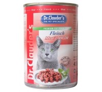 Dr.Clauder's консервы для кошек с мясом. Вес: 415 г