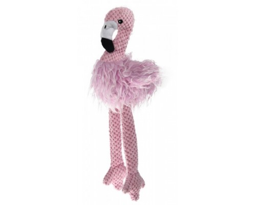 Homepet игрушка для собак Фламинго с пищалкой 42х15 см