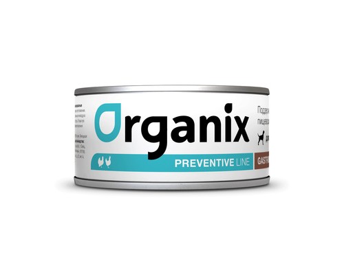 Organix Preventive Line Gastrointestinal Консервы для собак. Поддержание здоровья пищеварительной системы у взрослых собак. Вес: 100 г
