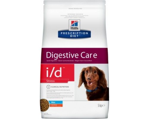 Hills Presсription Diet i/d Canine Stress Mini сухой корм для собак I/D лечение заболеваний ЖКТ+стресс мини (Хиллс). Вес: 1 кг