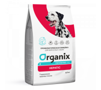Organix Hepatic сухой корм для собак "Поддержание здоровья печени". Вес: 2,5 кг