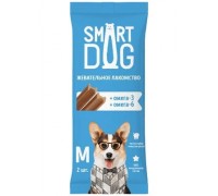 SMART DOG лакомство жевательное для собак малых пород, размер S, с Омега-3 и Омега-6