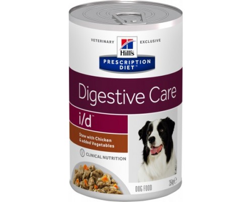 Hills Presсription Diet Canine i/d консервы для собак I/D профилактика заболеваний ЖКТ Курица Рагу (Хиллс). Вес: 354 г
