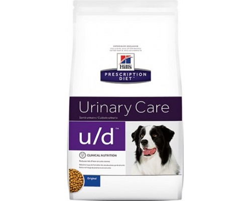Hills Presсription Diet Canine u/d сухой корм для собак U/D профилактика МКБ и почек (Хиллс). Вес: 5 кг