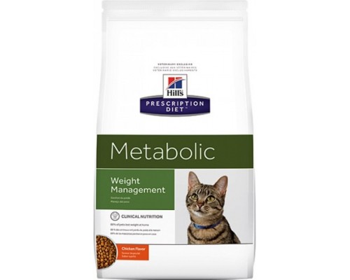 Hills Presсription Diet Metabolic Feline сухой корм для кошек Metabolic для коррекции веса (Хиллс). Вес: 250 г