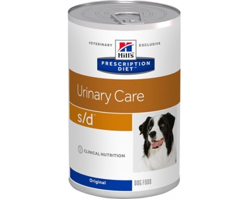 Hills Presсription Diet s/d Canine консервы для собак S/D профилактика МКБ (струвиты) (Хиллс). Вес: 370 г
