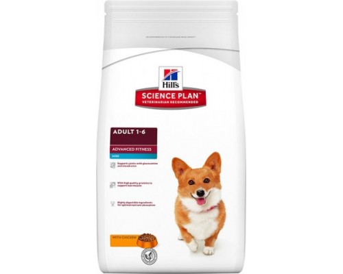 Hills Science Plan Canine Adult Advanced Fitness Mini with Chicken сухой корм для собак Мелких пород Курица (Хиллс). Вес: 800 г
