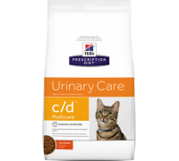 Hill's Presсription Diet c/d Multicare Feline Курица сухой корм для кошек C/D профилактика МКБ