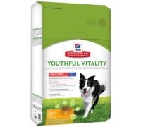 Hills Science Plan Canine Youthful Vitality Adult 7+ сухой корм для пожилых собак средних пород Курица (Хиллс). Вес: 750 г