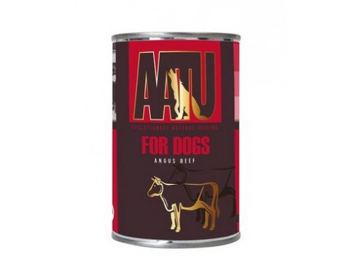 AATU Консервы для собак Говядина Ангус (ANGUS BEEF). Вес: 400 г