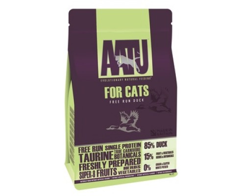 AATU Корм для кошек Утка 85/15 (CAT DUCK). Вес: 1 кг