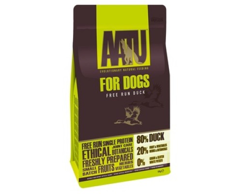 AATU Корм для собак Утка 80/20 (DUCK). Вес: 1,5 кг