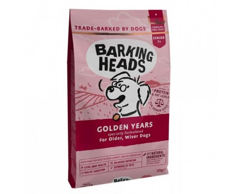 Barking Heads Для Собак старше 7 лет с курицей и рисом "Золотые годы". Вес: 2 кг